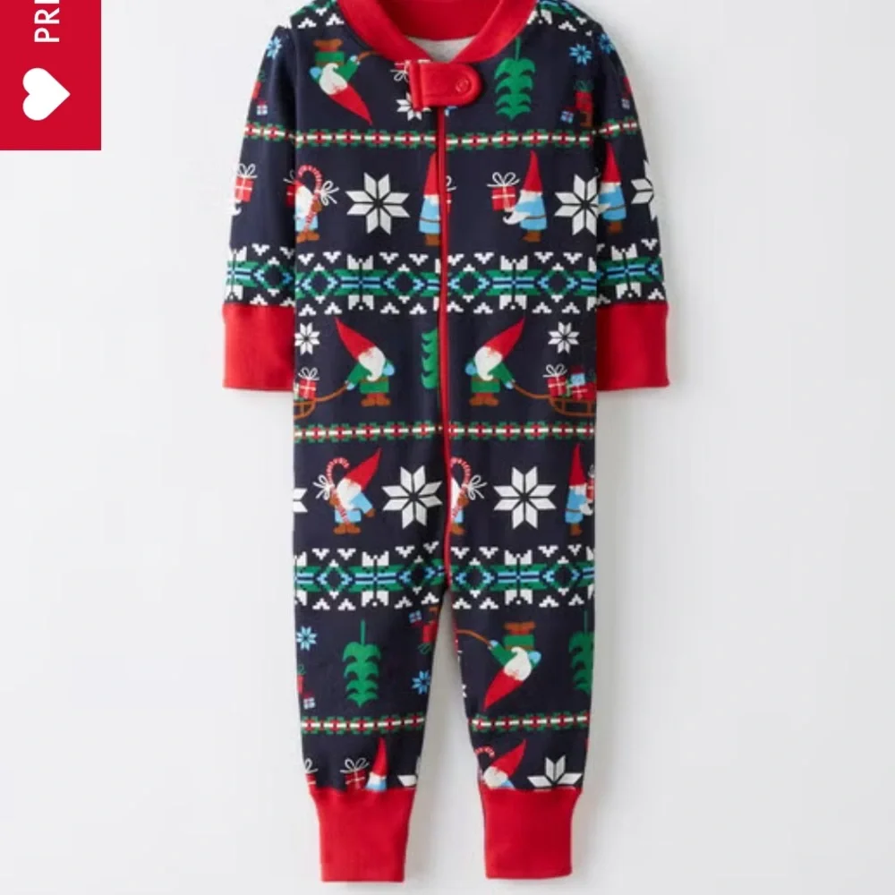 Hanna gnome sweet gnome onesie Jammies